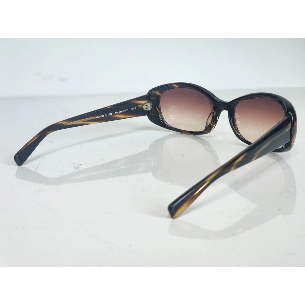 Oliver Peoples Phoebe Sunglasses Dark Tortoise Rectangular OV5048-S 4215